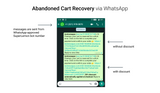 Automated Abandoned Cart Recovery via WhatsApp